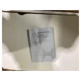 Costway - Fireplace TV Stand & 18" Electric Fireplace for For 65" Wall-Mounted TV - Brown (Slightly Used, Maybe Missing Hardware)