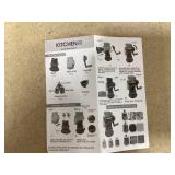 LOT OF 2  Kitchen HQ Large Thermal Microwaveable Insulated Bowl w/Lid & Kitchen HQ Speed Grater and Slicer with Suction Base