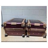 London Fog  29" and 25"  Expandable Harship 8- Wheel Spinner Suitcase