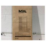 Ekena Millwork Custom Lifetime Vinyl 2-Equal Raised Panel Shutters