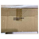 Twin Size Bed Frame with Storage Headboard and Charging Station Gray