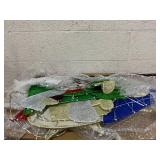 Tangkula 6 FT Christmas Lighted Nativity Scene Set, Pre-Lit Xmas Scene with 240 LED Lights, Ground Stakes, Zip Ties & 6 Lightening Modes, Xmas Holy Family Set for Yard Lawn Garden