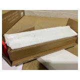 Costway 2 Door White Mirrored Cabinet JV12181WH