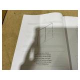 Costway 2 Door White Mirrored Cabinet JV12181WH