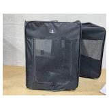 X-ZONE PET Dog Playpen, Puppy Cat Play Pen Portable Foldable Indoor/Outdoor Tent Crate Cage, Portable Pet Crate Small Size Black