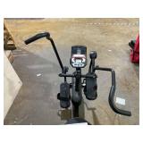 Sunny Health & Fitness Smart Magnetic Resistance Dual Action Recumbent Elliptical Trainer with Bluetooth