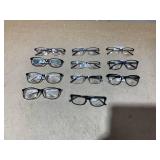 LOT OF 11 Dea, Oscar, & be Glasses