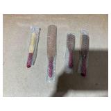 LOT OF 4 Kitchen HQ 2-pack of 4-piece Acacia Wood Spurtles Set (6 Pieces Total) (Colors May Vary)
