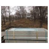 56 Pcs 14" x 2 1/2" x 10 Ft Steel Channel - Top Stack - Appears Unused