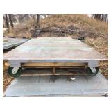 Heavy Rolling Steel Platform/Cart