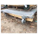 Heavy Rolling Steel Platform/Cart