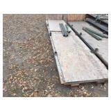 Large Rolling Warehouse Cart/Rack - 43" x 16