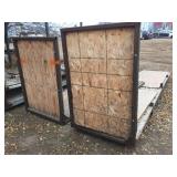 Large Rolling Warehouse Cart/Rack - 43" x 16