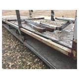 Large Rolling Warehouse Cart/Rack - 43" x 16