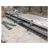 Large Rolling Warehouse Cart/Rack - 43" x 16