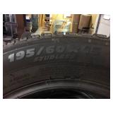 Set of 4 Michelin X-ICE 195/60R15 Tires