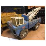 3 Vintage Large Tonka Dump Trucks - Wrecker