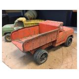 2 Vintage Tonka - 1 Structo Dump Trucks
