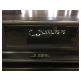 TECHNICS CD Changer + Stereo Amplifier - Powers On