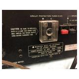 SANYO JCX 2100KR Receiver + TP1010 Turntable - Powers On!