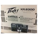 PEAVEY XR-8300 600 Watt Powered Mixer - Powers On!