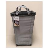 SEVILLE CLASSICS 2 SECTION LAUNDRY HAMPER