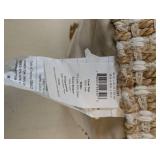 NOURISON JUTE AND COTTON OTTOMAN