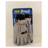 3M MECHANIX WEAR COLD WEATHER LARGE WINTER GLOVES 2PK.
