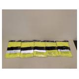 NEW (5) OCCUNOMIX HI-VIZ WORKWEAR 4X SHIRTS