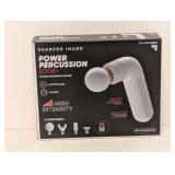 SHARPER IMAGE POWER PERCUSSION EDGE + PORTABLE PERCUSSION MASSAGER