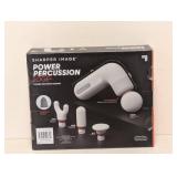 SHARPER IMAGE POWER PERCUSSION EDGE + PORTABLE PERCUSSION MASSAGER
