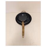 GREEN PAN 3PC. SKILLET SET