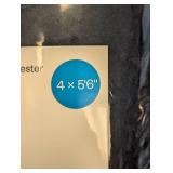 NEW ROOM ESSENTIALS AREA RUG (4x5’6”) NAVY