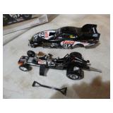 2 Die-Cast Race Cars