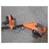 Weed Trimmer and Portable Bench