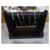 18 New Stone Chip Bracelets on 3-Tier Display Stand