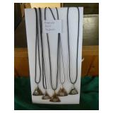 5 Ammonite Fossil Pendant Necklaces