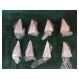 8 Selenite Pyramids
