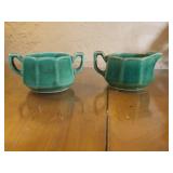 Green teapot set