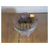 Vintage Glass Ashtray
