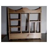 Wooden nick nak shelf