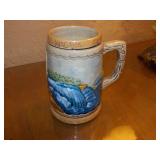 Ceramic German beer mugs