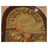 Vintage child’s wall art