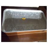 Assortment of metal trays