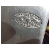 Assortment of metal trays