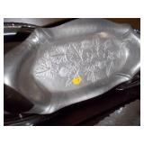 Assortment of metal trays