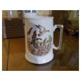 Assortment of beer mugs