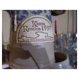 Assortment of beer mugs