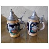 Small beer steins