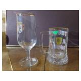 Wine glass and matching mug